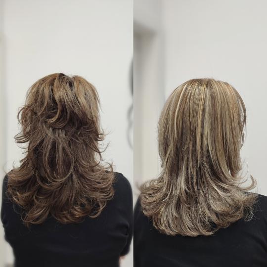Infinity Hair #novisad Pramenovi Pramenovi Folija & Preliv - duga kosa (do lopatica) Frizerski salon
