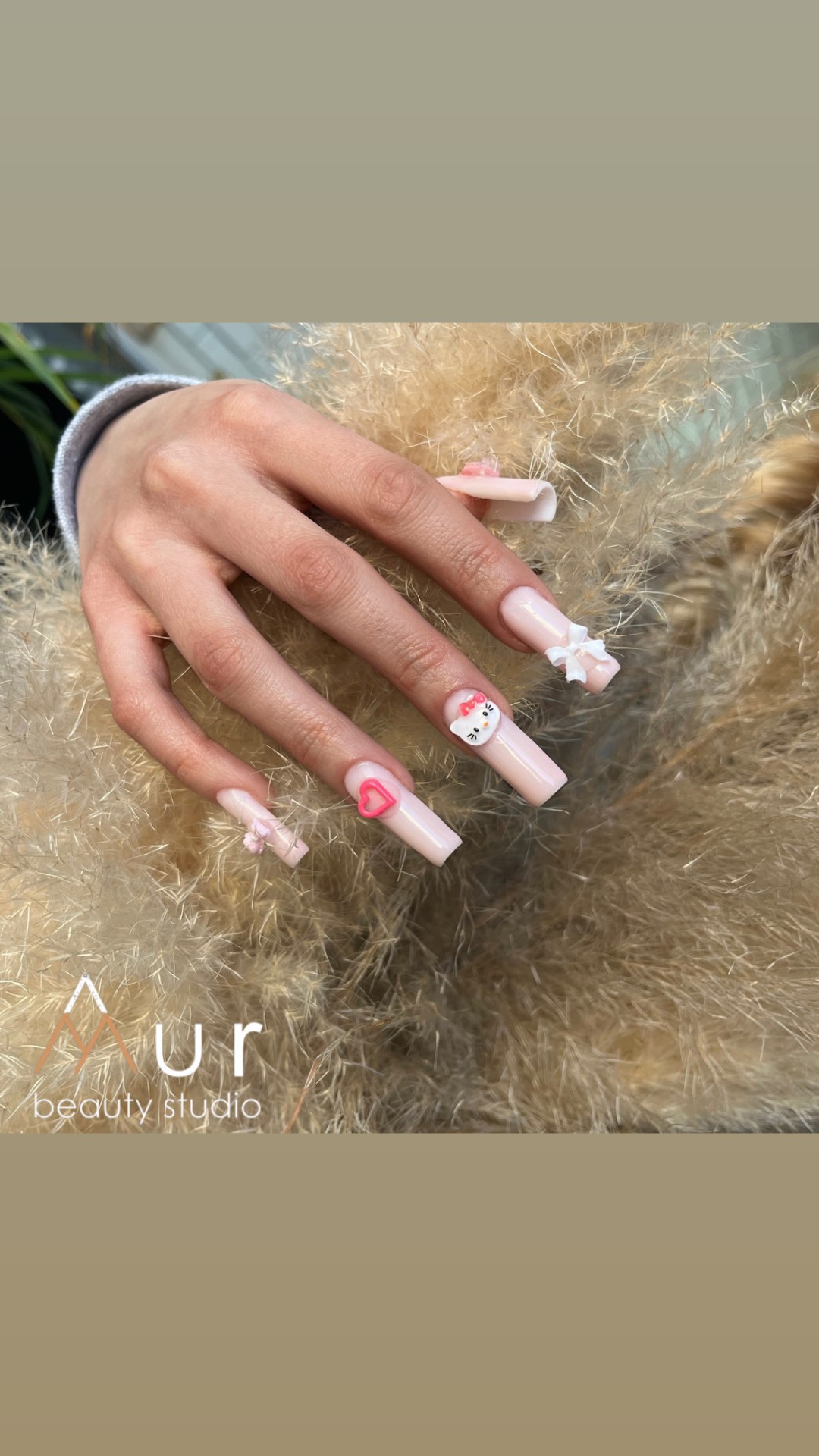 Mur beauty studio #beograd Ukrašavanje noktiju Izlivanje noktiju gelom 5ca