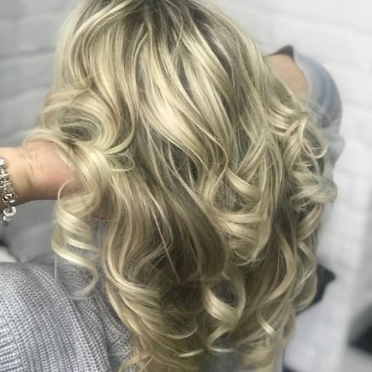 Estetic Studio 7 #beograd Pramenovi Pramenovi pola kose - duga kosa