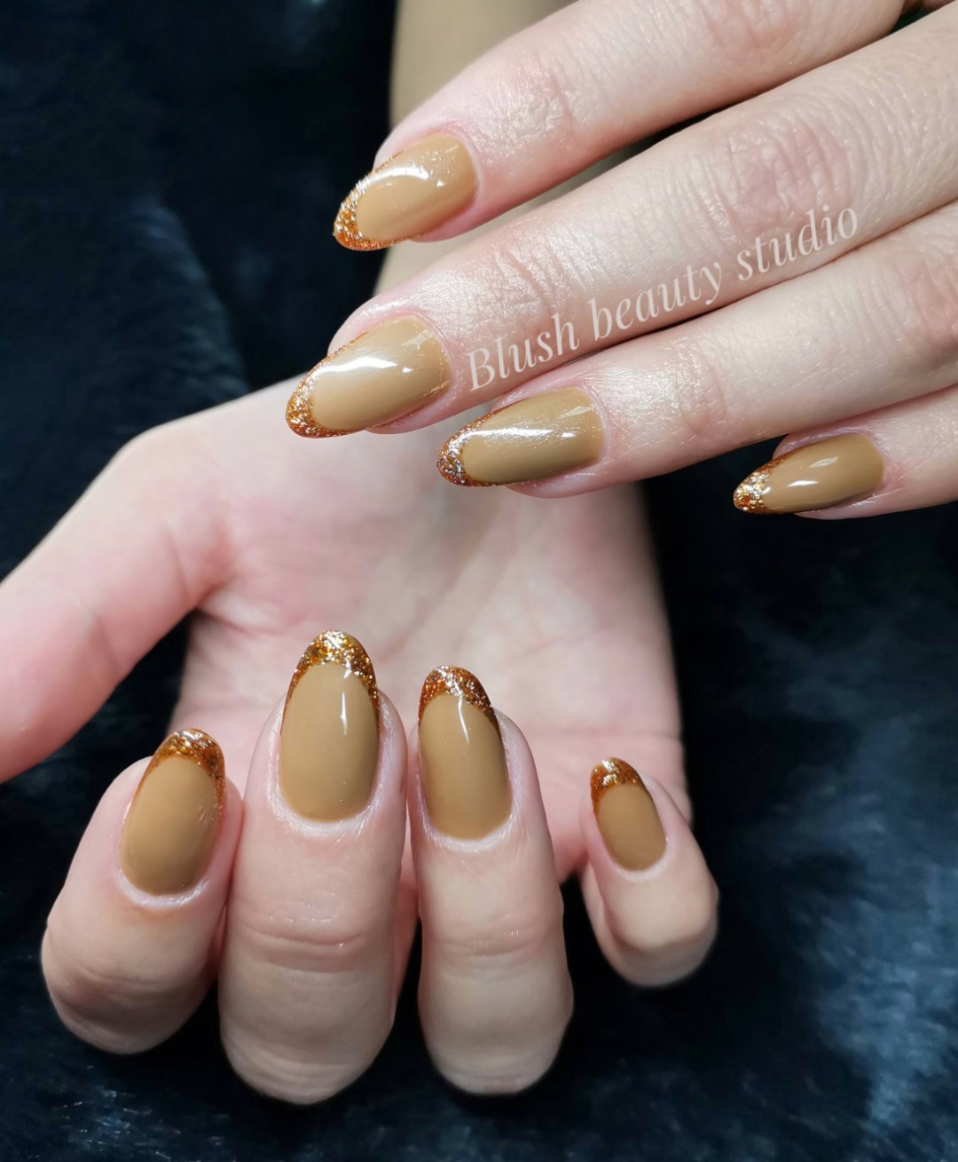 Blush Beauty Studio #beograd Ojačavanje noktiju Ojačavanje prirodnih noktiju gelom - S dužina