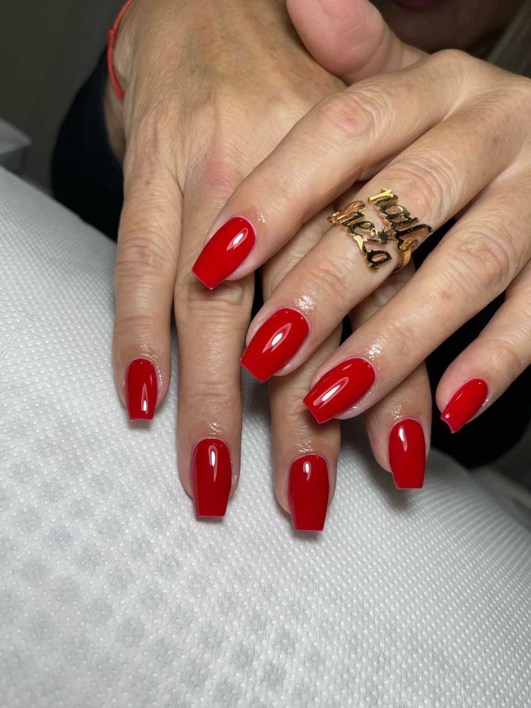 Sneža Nails #beograd Izlivanje noktiju Korekcija noktiju salonski rad - M dužina