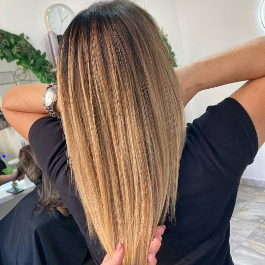 Atelje Glossy Hair #beograd Ombre, sombre, balayage Balayage - kosa srednje dužine / duga kosa