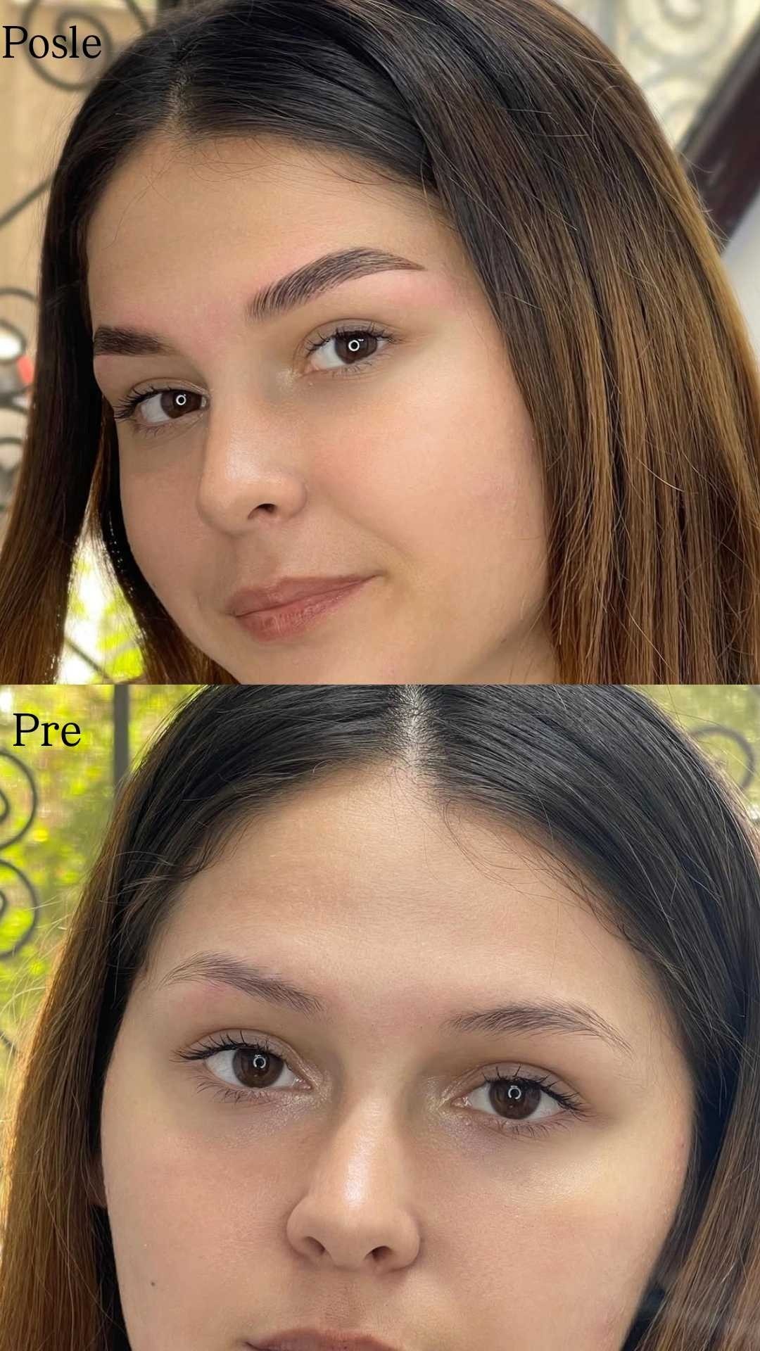 AmiSo Beauty Studio #novisad Obrve Korekcija obrva voskom / pincetom + farbanje obrva