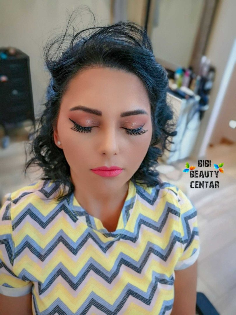 Bibi beauty centar #beograd Make-up / šminkanje Profesionalno šminkanje + veštačke trepavice