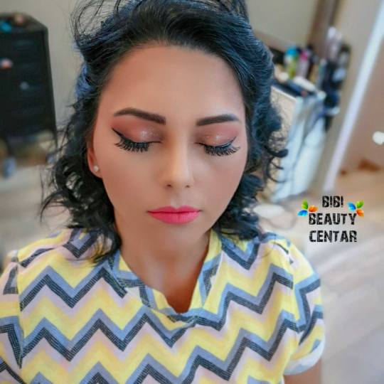 Bibi beauty centar #beograd Make-up / šminkanje Profesionalno šminkanje + veštačke trepavice mak