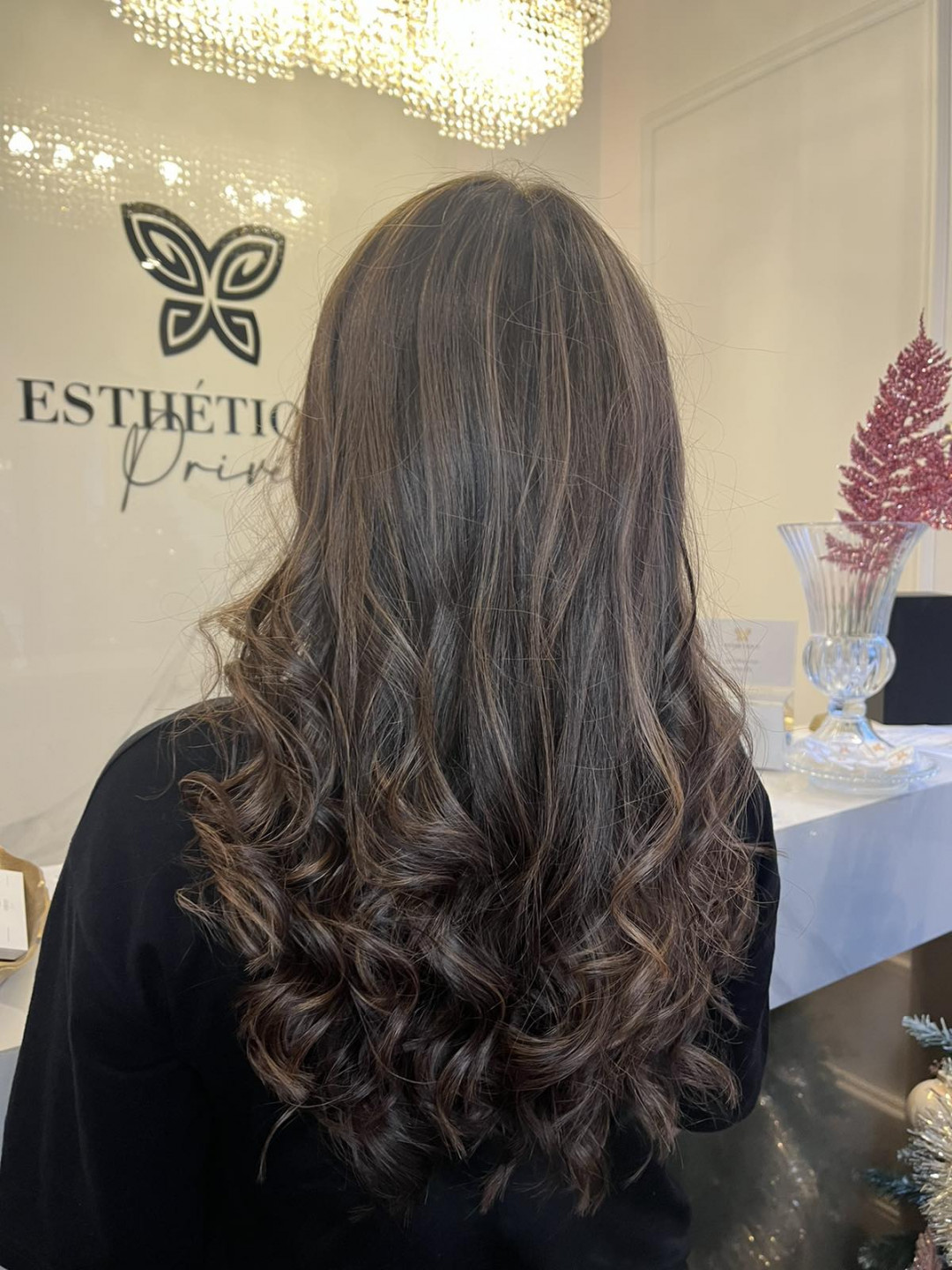 Esthetique Privé #beograd Ombre, sombre, balayage GOLDWELL Balayage + preliv + feniranje - duga kosa