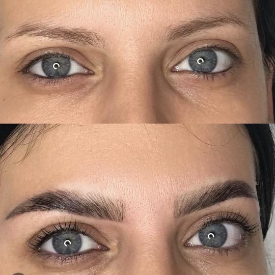 Studio Popov #beograd Obrve Premium brow lift - farbanje + depilacija + oblikovanje + botoks obrva