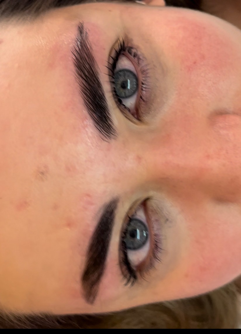 Di Nails Academy #beograd Obrve Brow lift + farbanje obrva