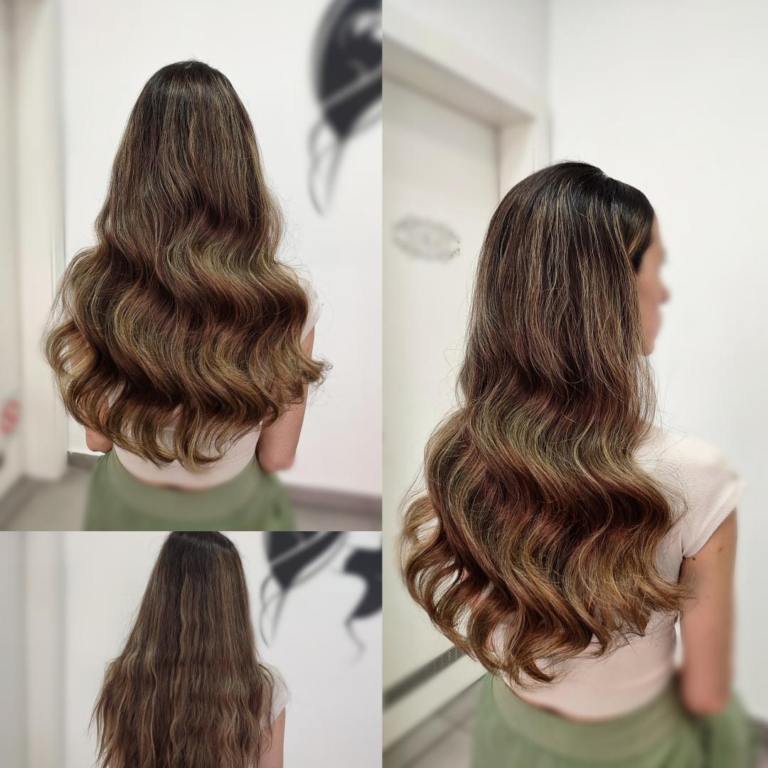 Holivudski talasi (bez pranja) - duga/extra duga kosa - Infinity Hair, Novi Sad Feniranje i stilizovanje Frizerski saloni Feniranje i stilizovanje, Novi Sad, Grbavica, Liman, Adamićevo naselje