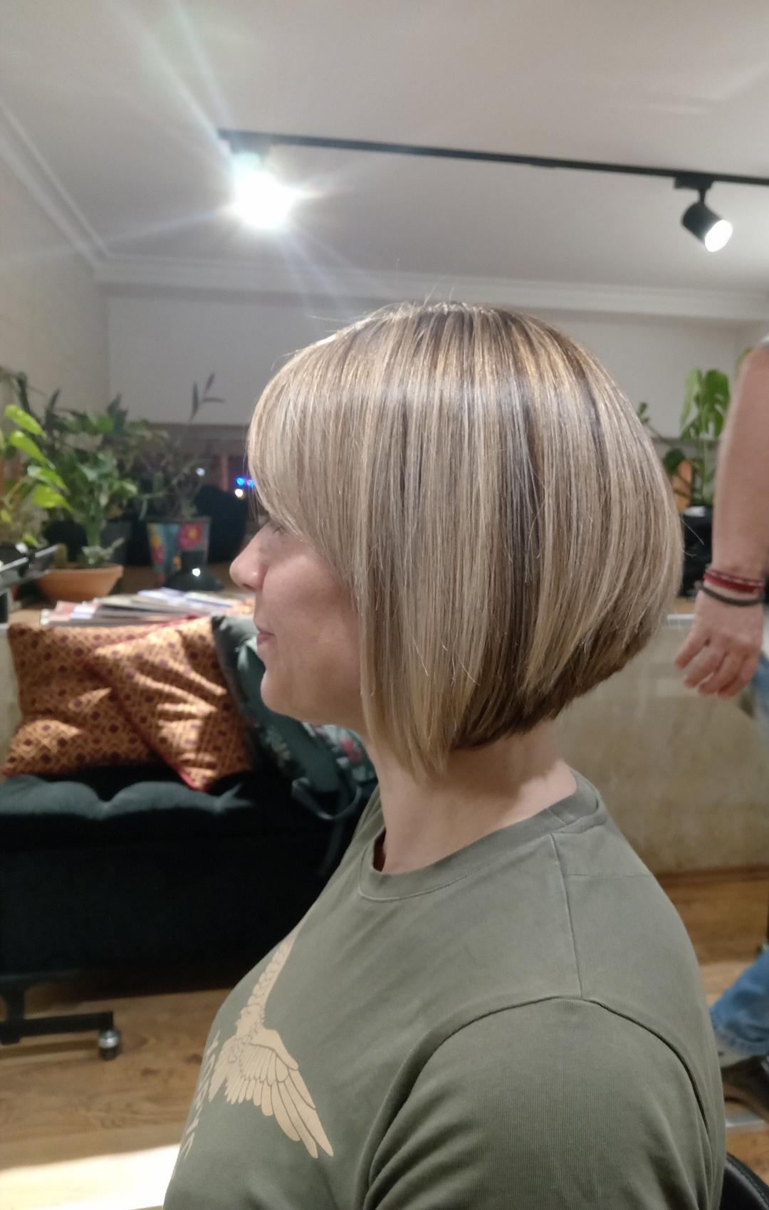 Pramenovi + preliv + nega kose - kosa srednje dužine - Frizerska Radionica, Beograd Pramenovi Frizerski saloni Pramenovi, Beograd, Vračar, Čubura, Crveni krst