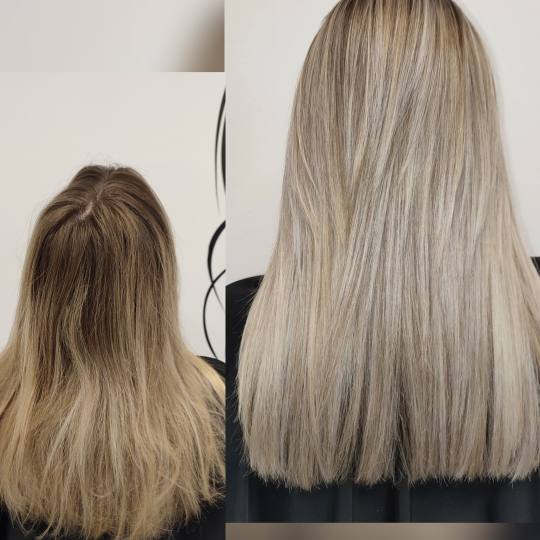 Infinity Hair #novisad Pramenovi Pramenovi Folija & Preliv - duga kosa