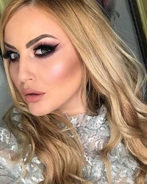 Headroom #beograd Make-up / šminkanje Večernja šminka + veštačke trepavice