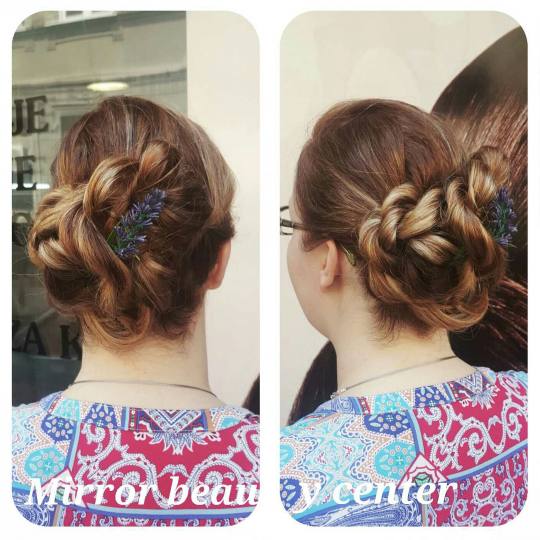 Mirror Beauty Centar #beograd Svečane i frizure za svadbu