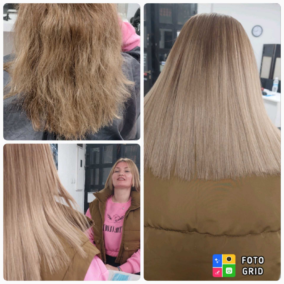 TeoS - Zemun #beograd Keratinski tretmani Keratinsko ispravljanje kose / keratinska nega bez ispravljanja - duga kosa
