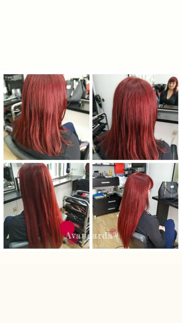 Avangarda #beograd Nadogradnja kose Nadogradnja kose keratin / micro ring 100g - pramenovi  40cm - 55cm