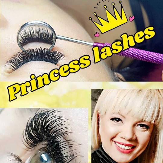 The Princess Academy #beograd Nadogradnja trepavica Nadogradnja svilenih trepavica - 1 na 1