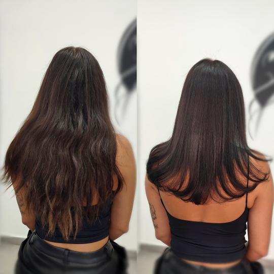 Infinity Hair #novisad Nadogradnja kose Skidanje nadogradnje & Tretman za negu & Feniranje & Šišan