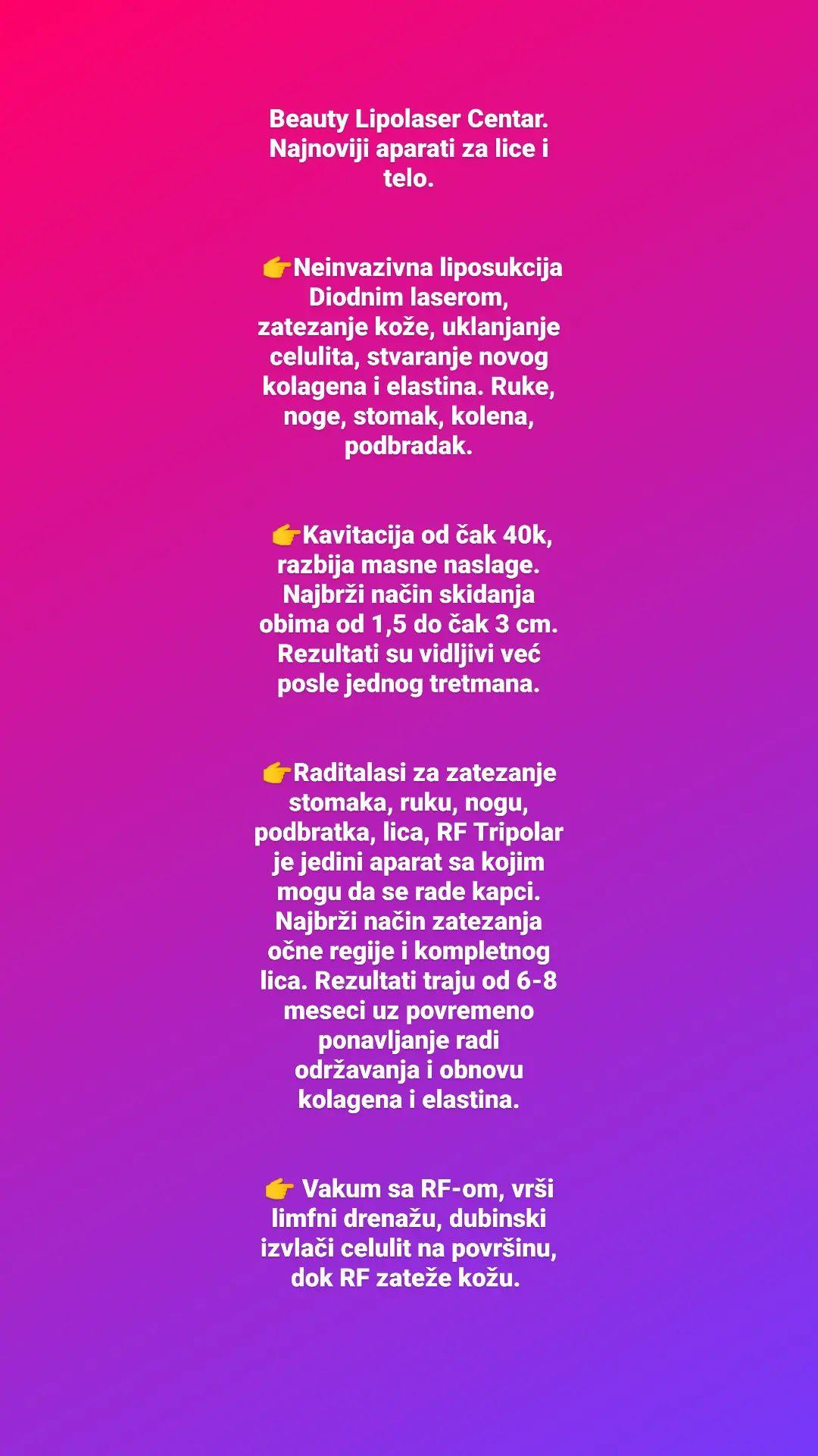 Lipolaser Centar - Matrix021 #novisad Tretmani tela