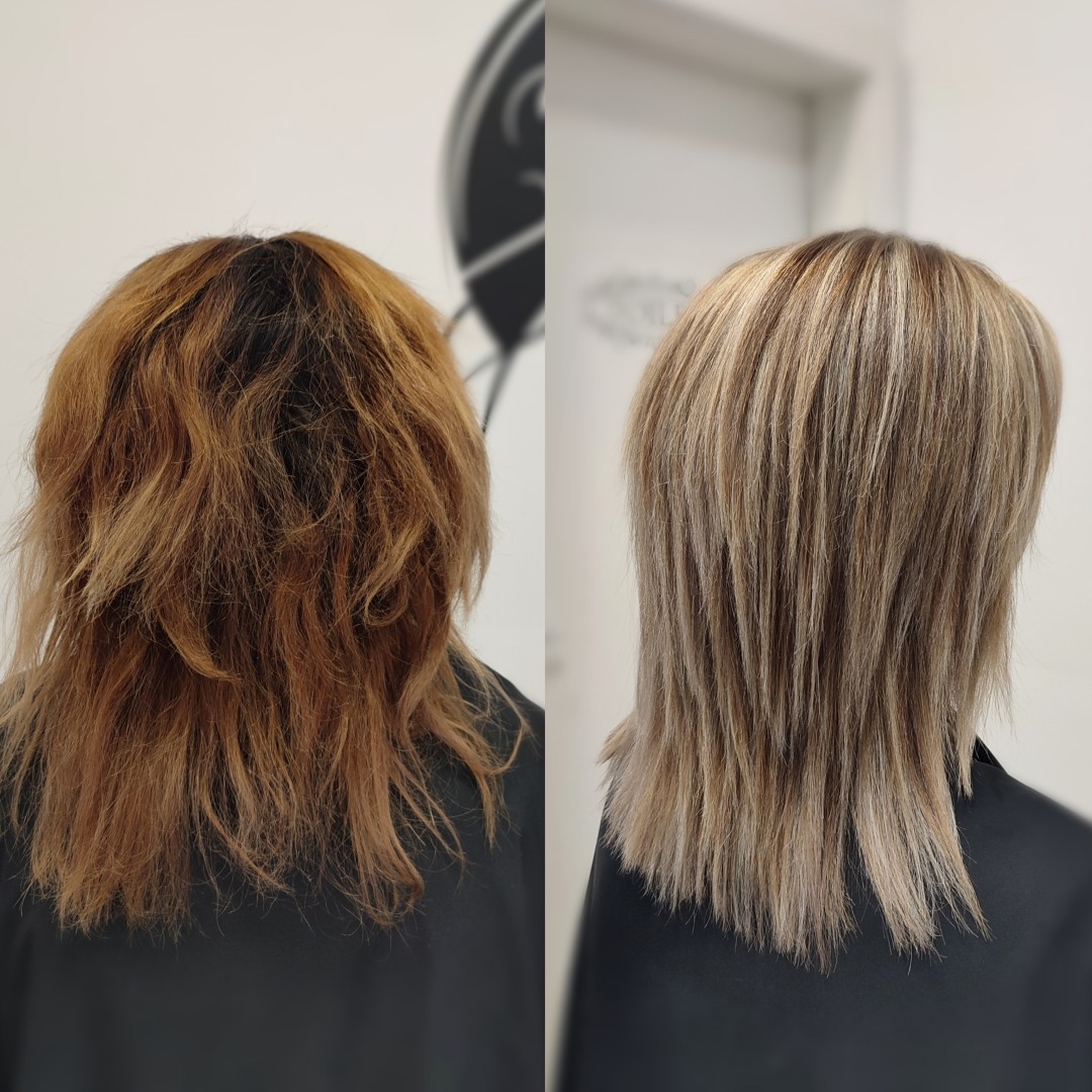 Infinity Hair #novisad Pramenovi Pramenovi Folija & Preliv - duga kosa (do lopatica)