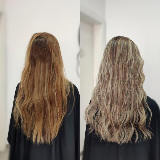 Infinity Hair #novisad Pramenovi Pramenovi Folija & Preliv - ekstra duga kosa (preko lopatica)