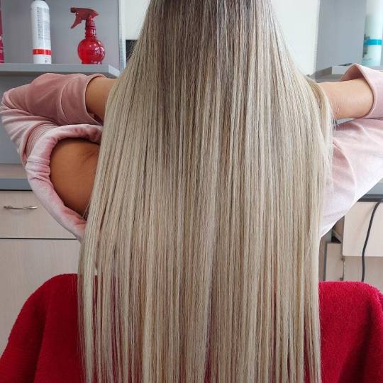 Topaz Beauty #beograd Botox kose Preliv plus botoks kose Botox kose - duga kosa