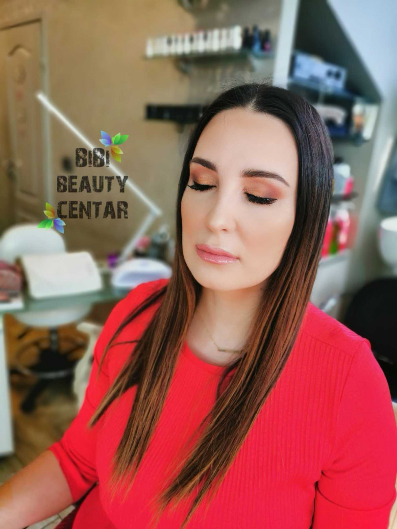 Bibi beauty centar #beograd Make-up / šminkanje Profesionalno šminkanje + veštačke trepavice