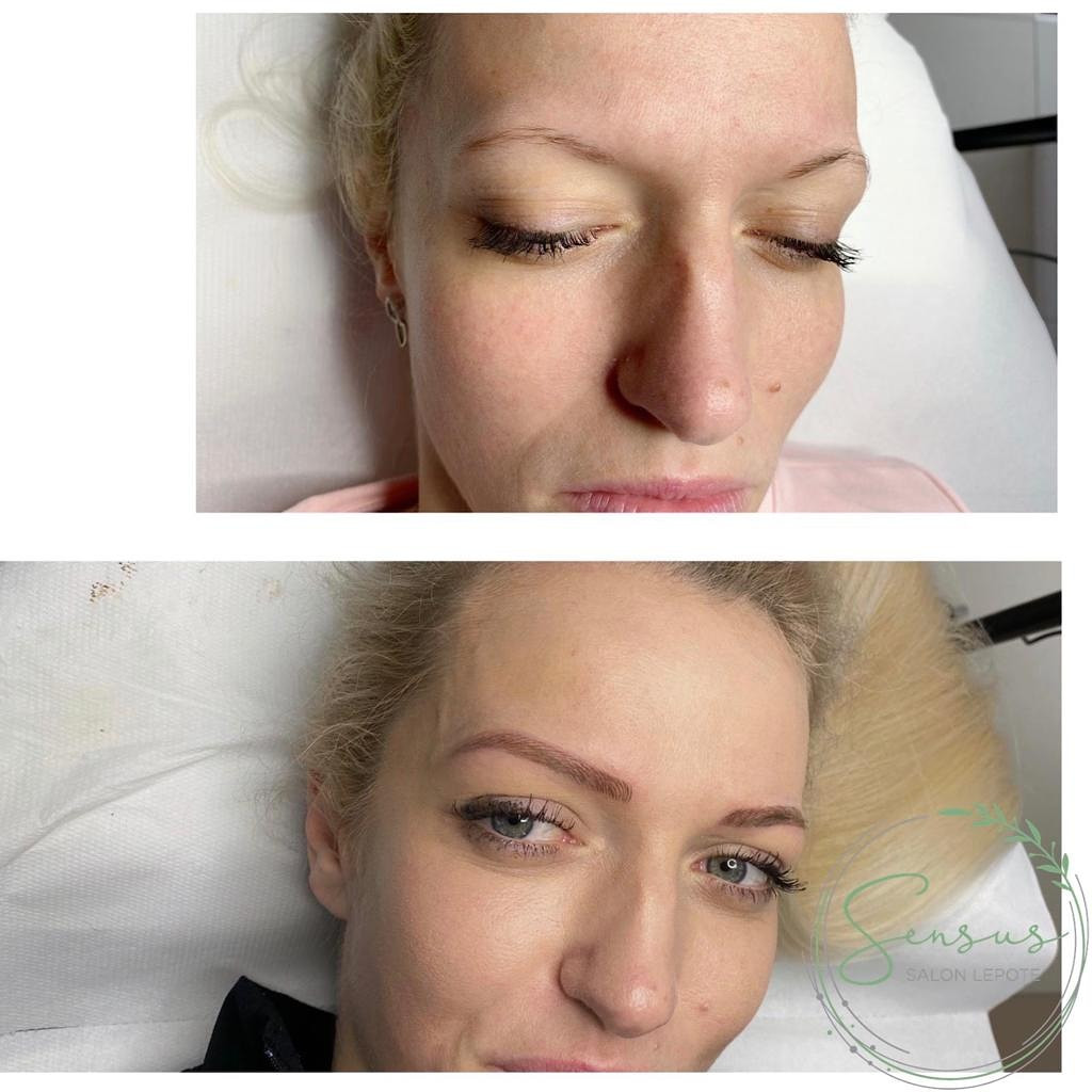 Sensus Zemun #beograd Trajna šminka Microblading obrva