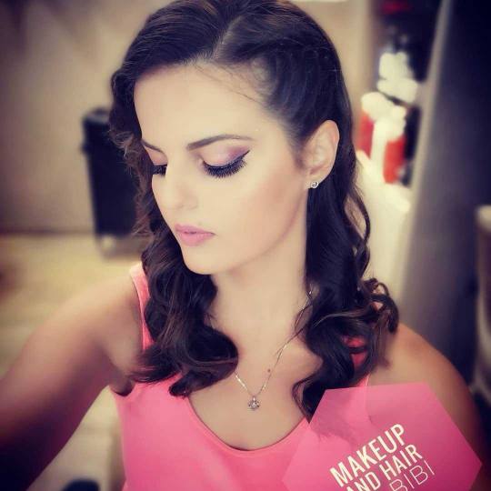 Bibi beauty centar #beograd Make-up / šminkanje Profesionalno šminkanje + veštačke trepavice + s