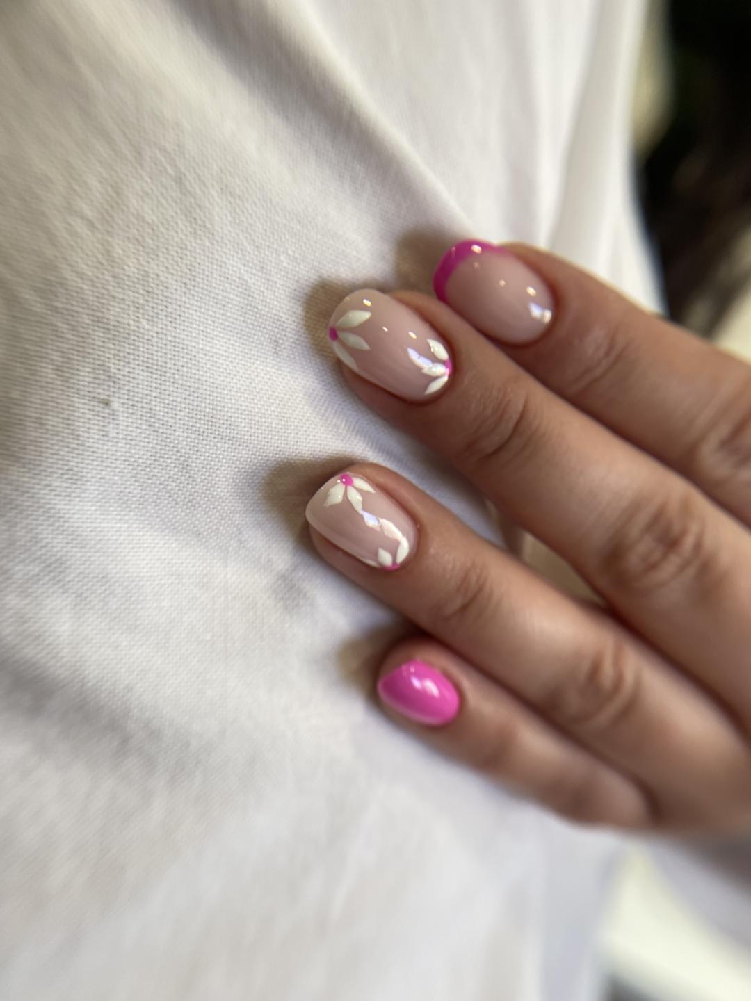 Ayva Nail Studio #beograd Ojačavanje noktiju Ojačavanje prirodnih noktiju gelom - S dužina