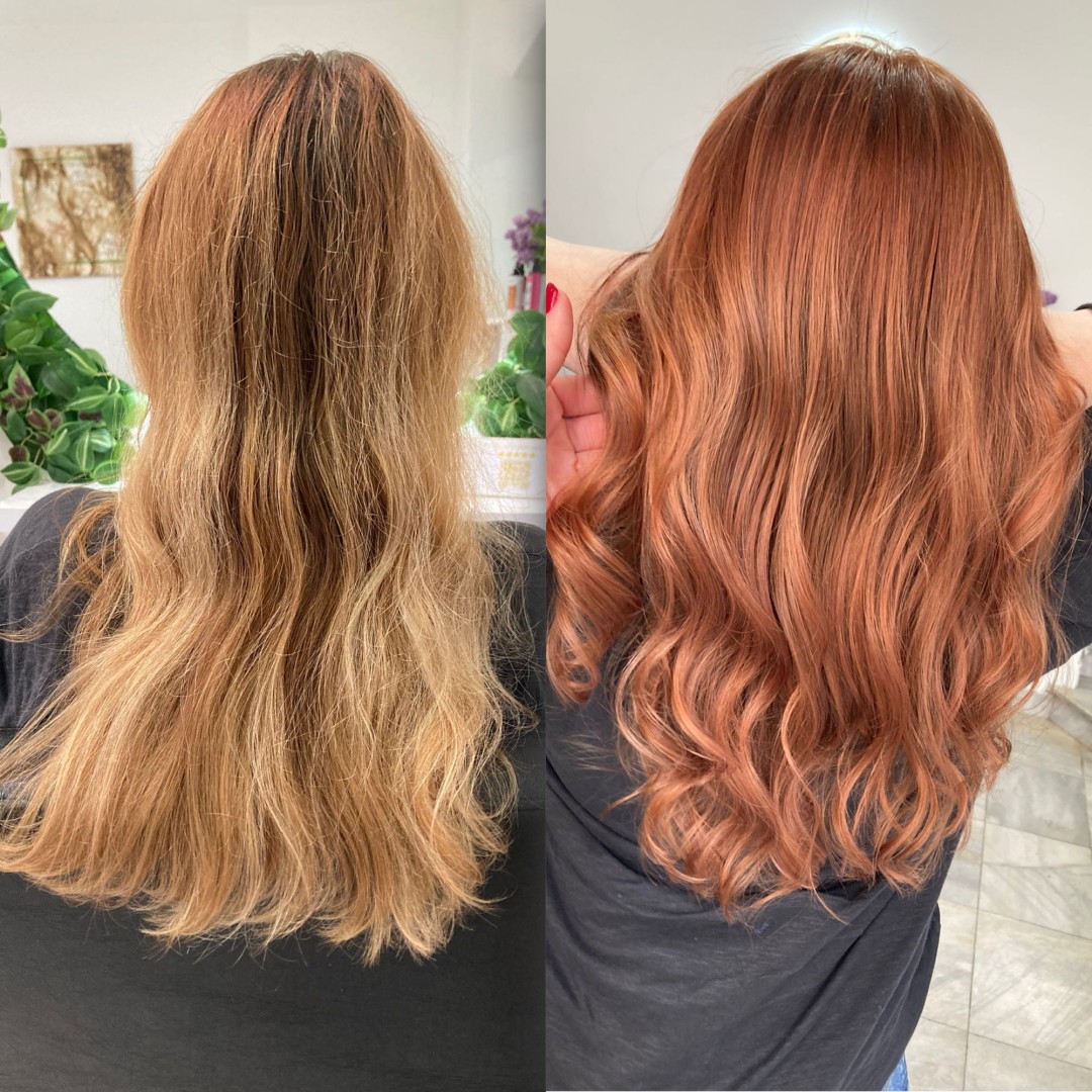 Atelje Glossy Hair #beograd Farbanje kose Farbanje cele dužine - duga kosa