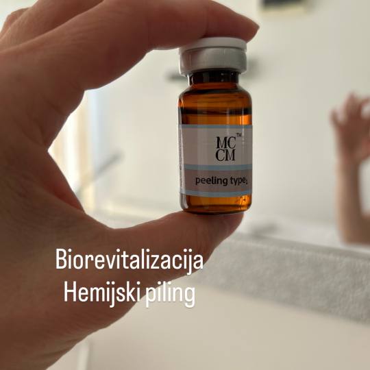 Sandra estetik studio #beograd Tretman lica Hemijski piling lica - biorevitalizacija ✨MCCM T35P he