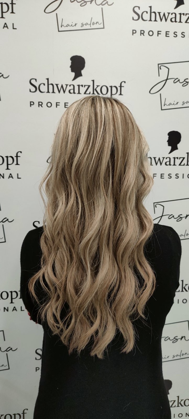 Jasna hair salon #beograd Ombre, sombre, balayage Balayage + preliv + feniranje - duga kosa