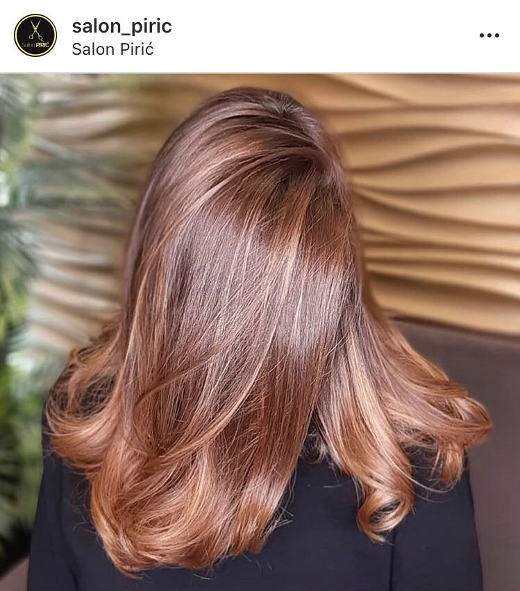 Salon Pirić #beograd Feniranje i stilizovanje Feniranje na ravno / lokne - duga kosa
