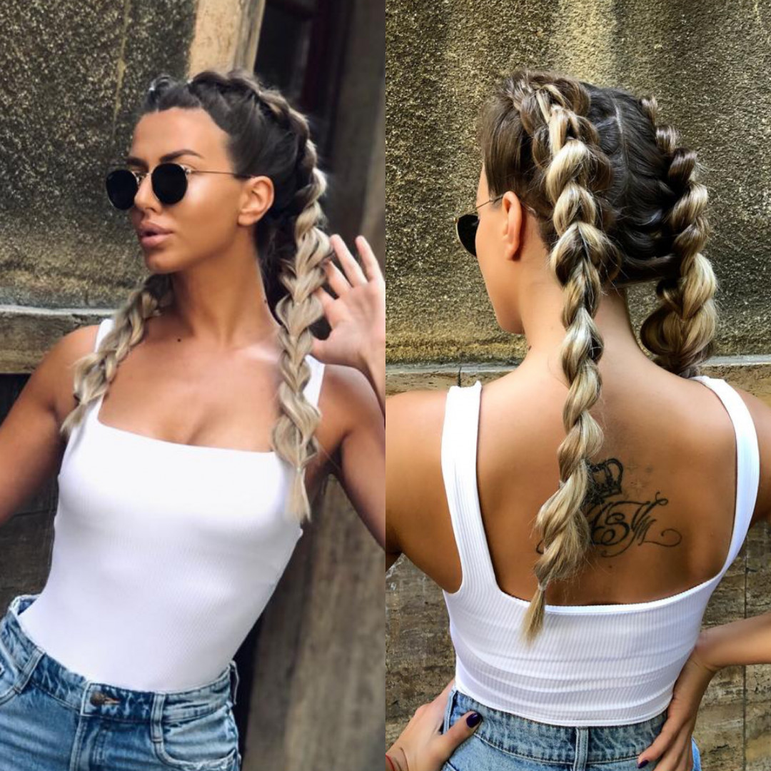 Beauty Centar 2313 #beograd Pletenice, kike, punđe Beauty pletenica