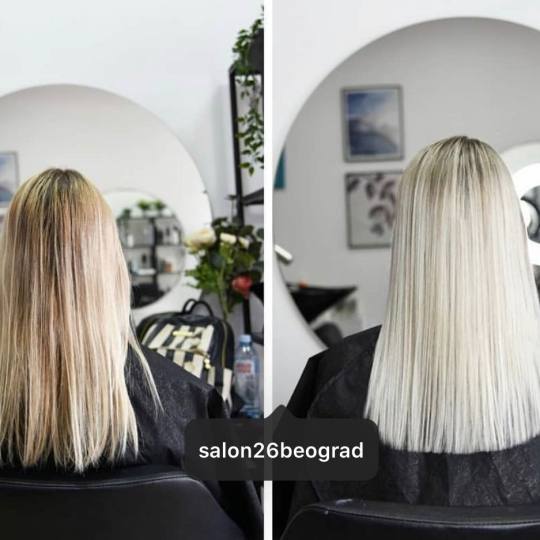SALON 26 - Dorćol #beograd Farbanje kose Balayage Balayage + preliv - sve dužine kose Balayage teh