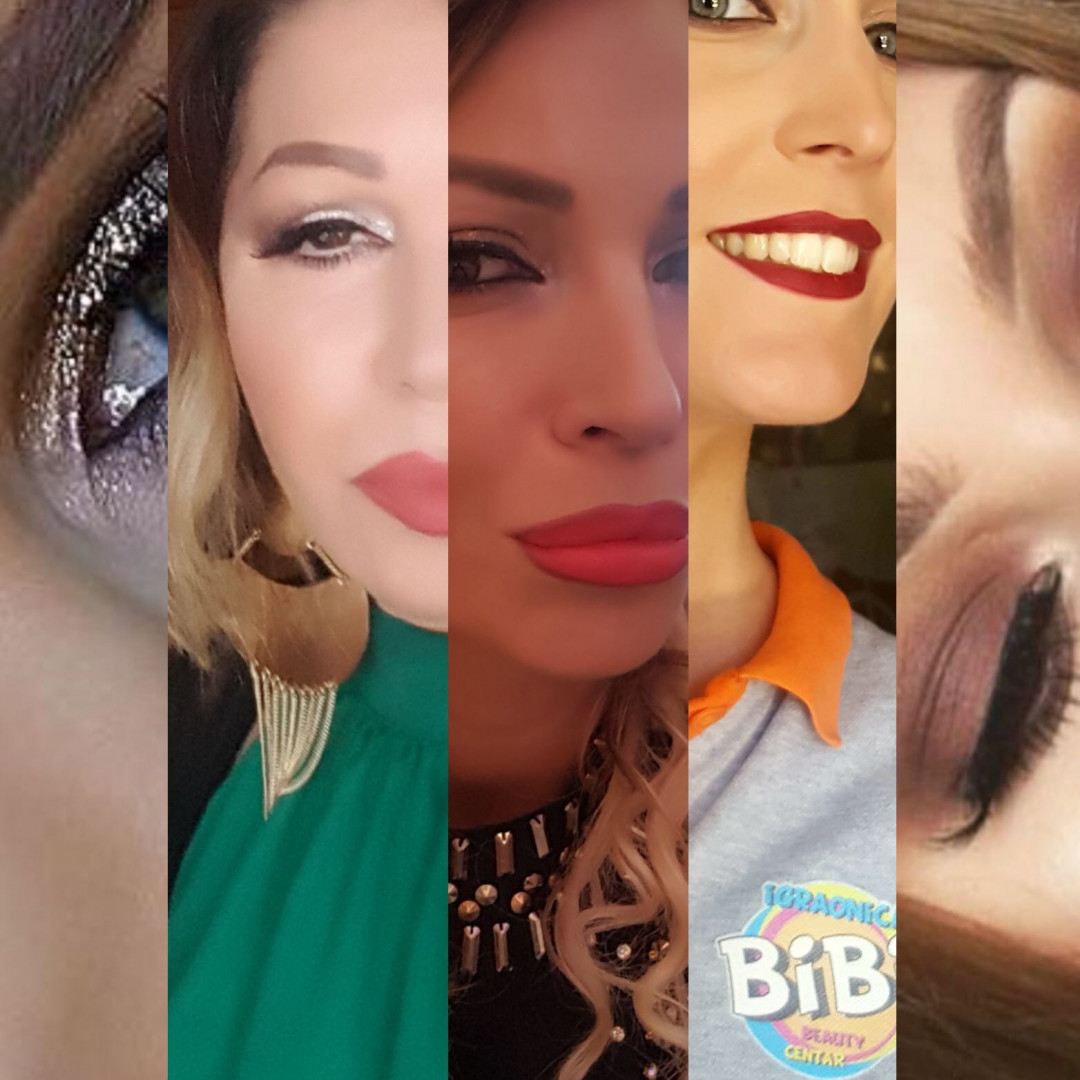 Bibi beauty centar #beograd Make-up / šminkanje Profesionalno šminkanje + veštačke trepavice