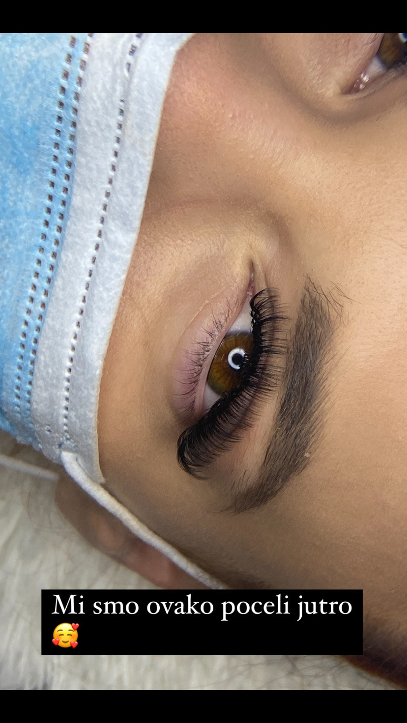 Boco Lashes and Beauty #beograd Nadogradnja trepavica