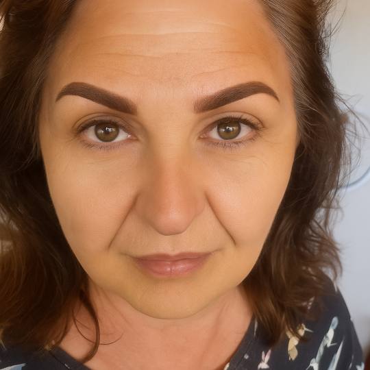 Viktorija City #beograd Make-up / šminkanje Puder obrve