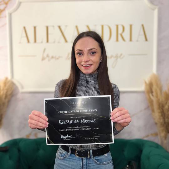 Alexandria Brow&Beauty lounge #beograd Trepavice Obuka za lash lift i brow lift - 1 dan