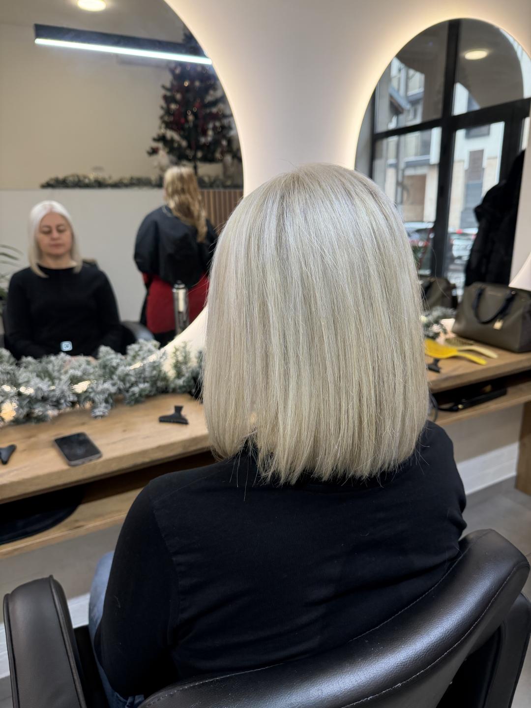 Studio Eleven Ladies&Gentlemen #beograd Pramenovi Pramenovi na foliju - kratka kosa