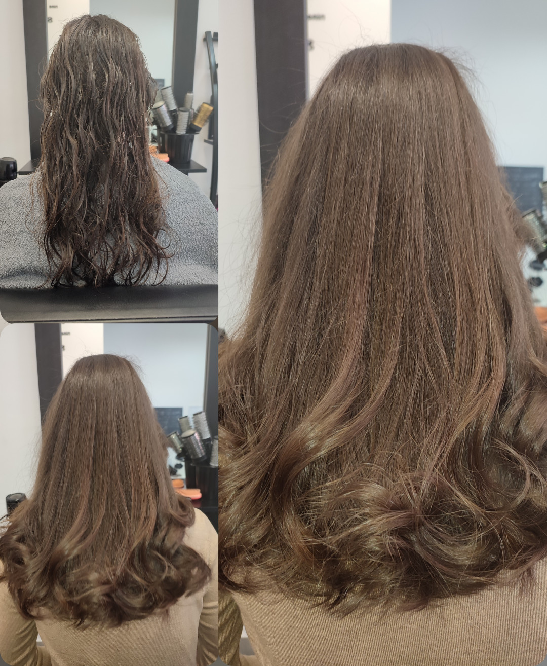 Infinity Hair #novisad Feniranje i stilizovanje Talasi na peglu bez pranja - extra duga kosa