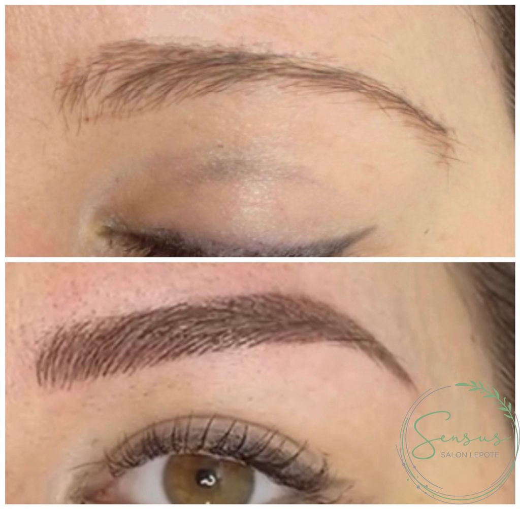 Sensus Zemun #beograd Trajna šminka Microblading obrva