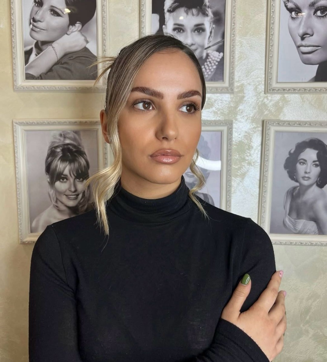 Hermanita beauty studio #beograd Obrve Brow lift + farbanje obrva