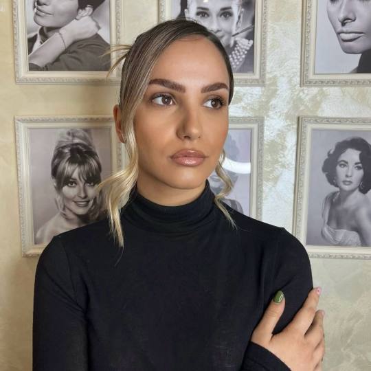 Hermanita beauty studio #beograd Obrve Brow lift + farbanje obrva
