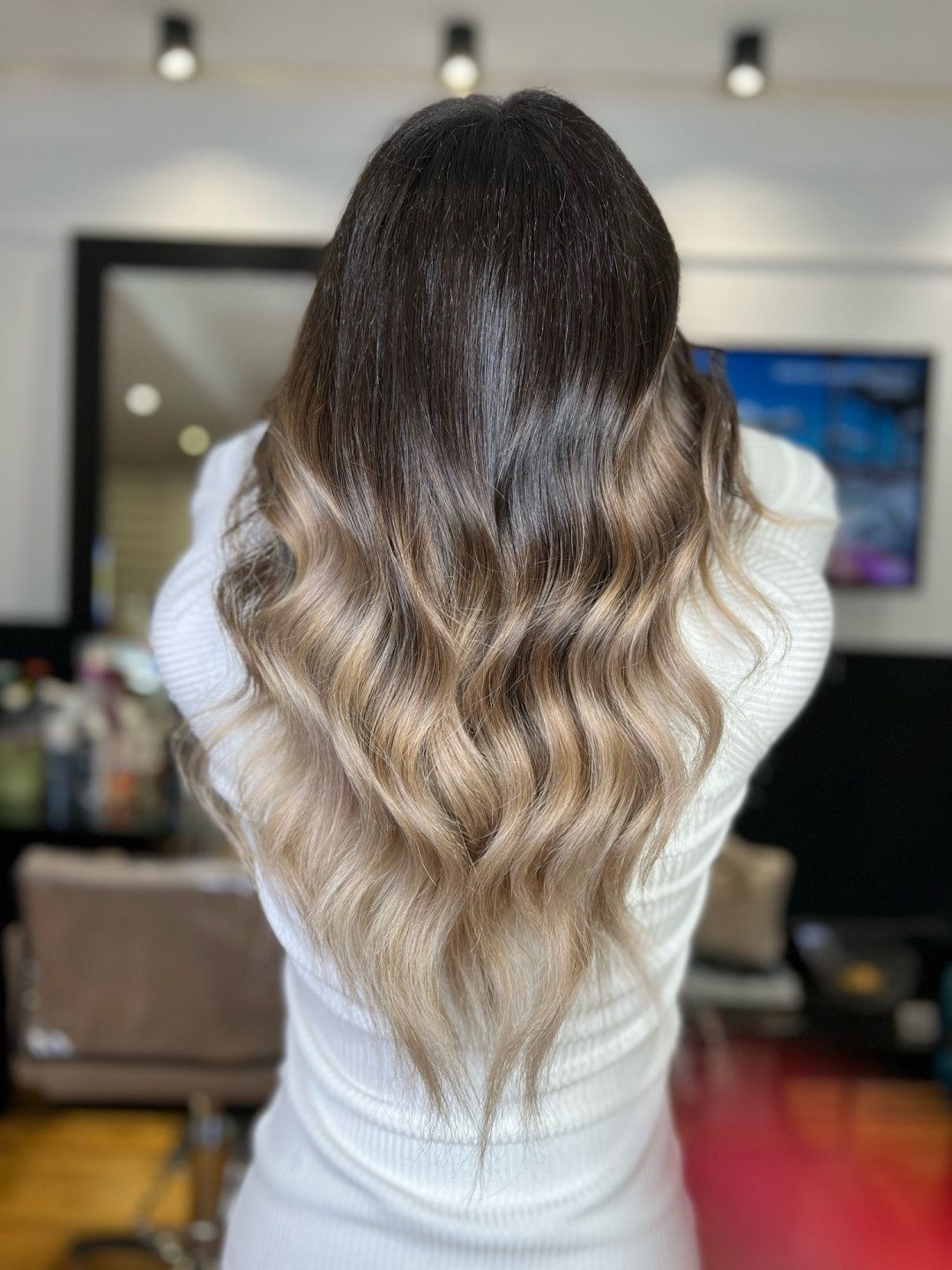 Balayage, ombre i sombre + preliv - duga kosa - Studio Benvenuto, Beograd Ombre, sombre, balayage Frizerski saloni Ombre, sombre, balayage, Beograd, Voždovac