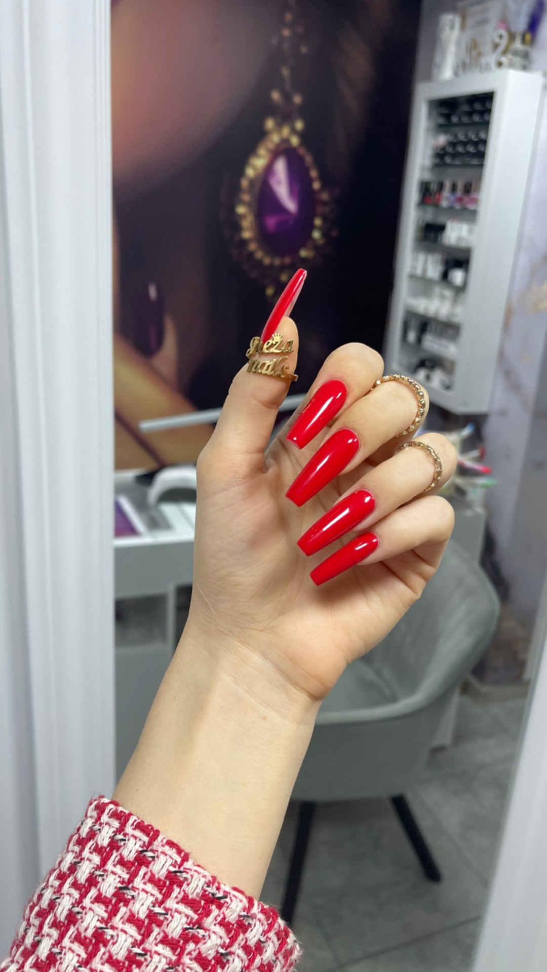 Sneža Nails #beograd Izlivanje noktiju Izlivanje noktiju gelom - XL dužina