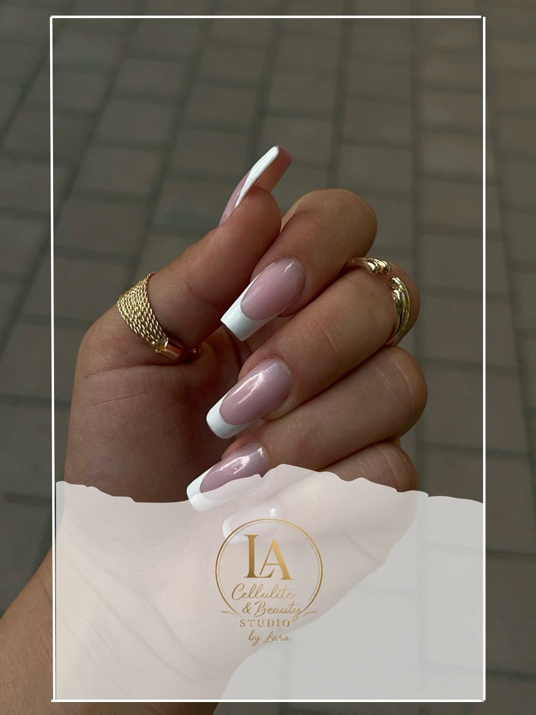Lara Beauty 037 #krusevac Izlivanje noktiju Izlivanje noktiju dual tipsama - M dužina