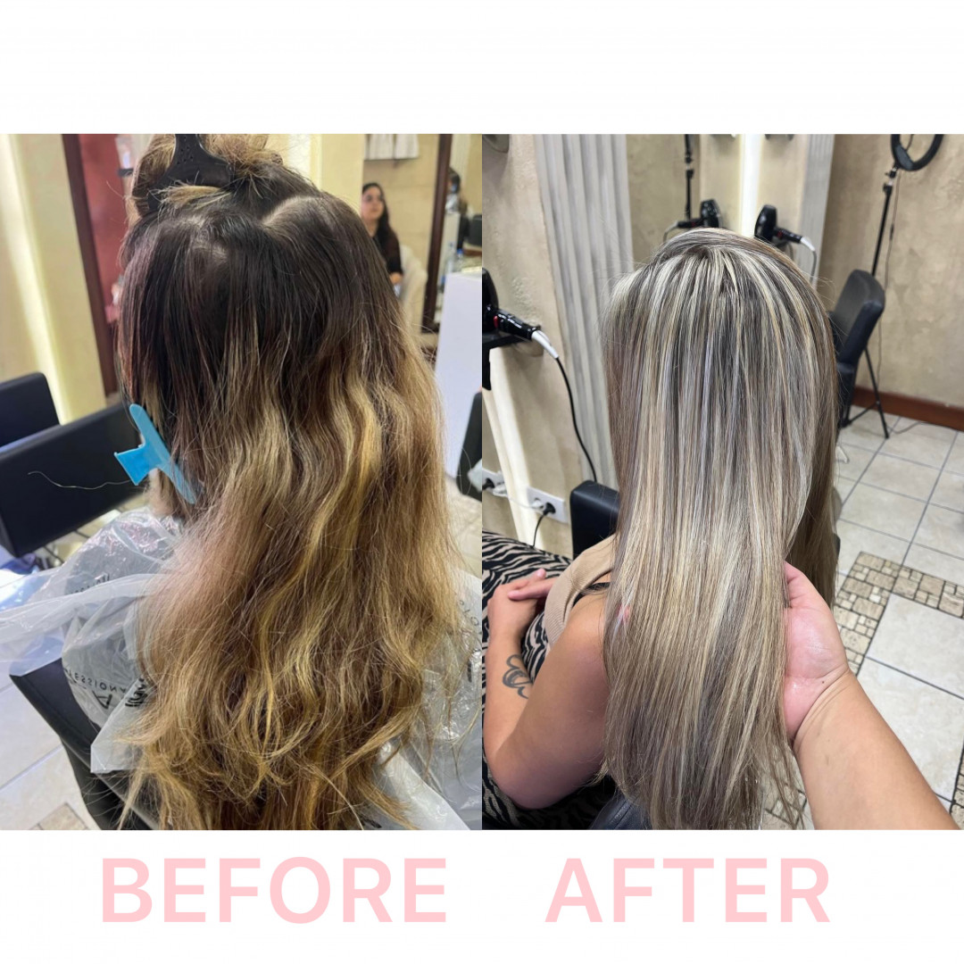Glam Hair by Pro Team #beograd Pramenovi Pramenovi na foliju - ekstra duga kosa