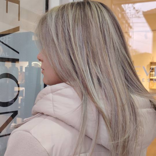 Mstyle3 #beograd Pramenovi Pramenovi na foliju - kosa srednje dužine