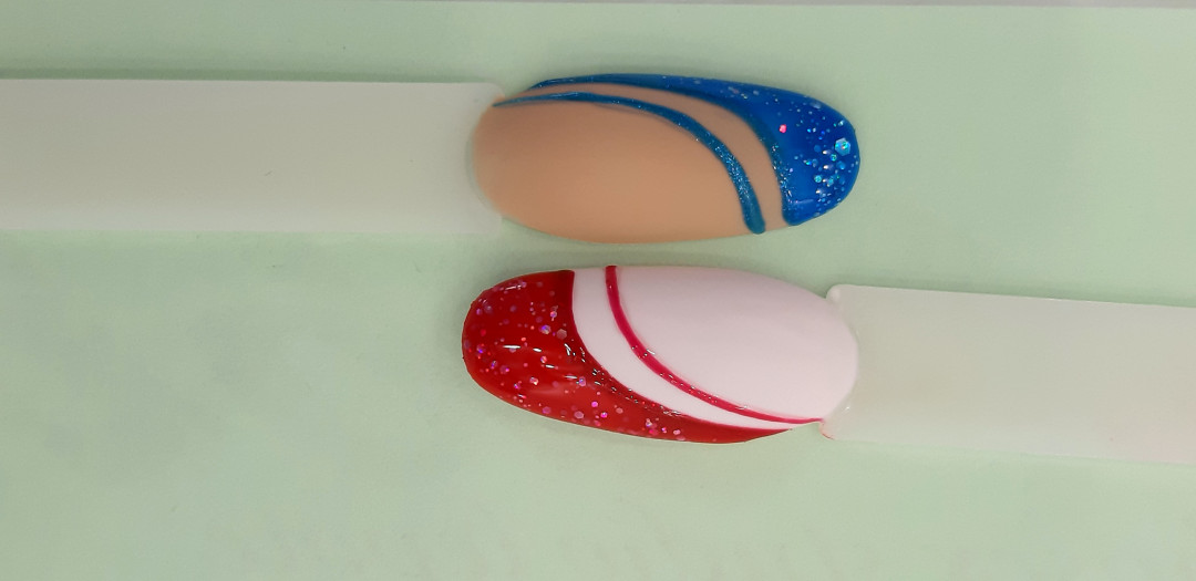 Albina Unisex Studio Lepote #temerin Ukrašavanje noktiju Nail art - 1 nokat